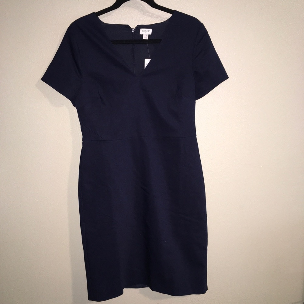 NWT Navy J Crew Dress sz10